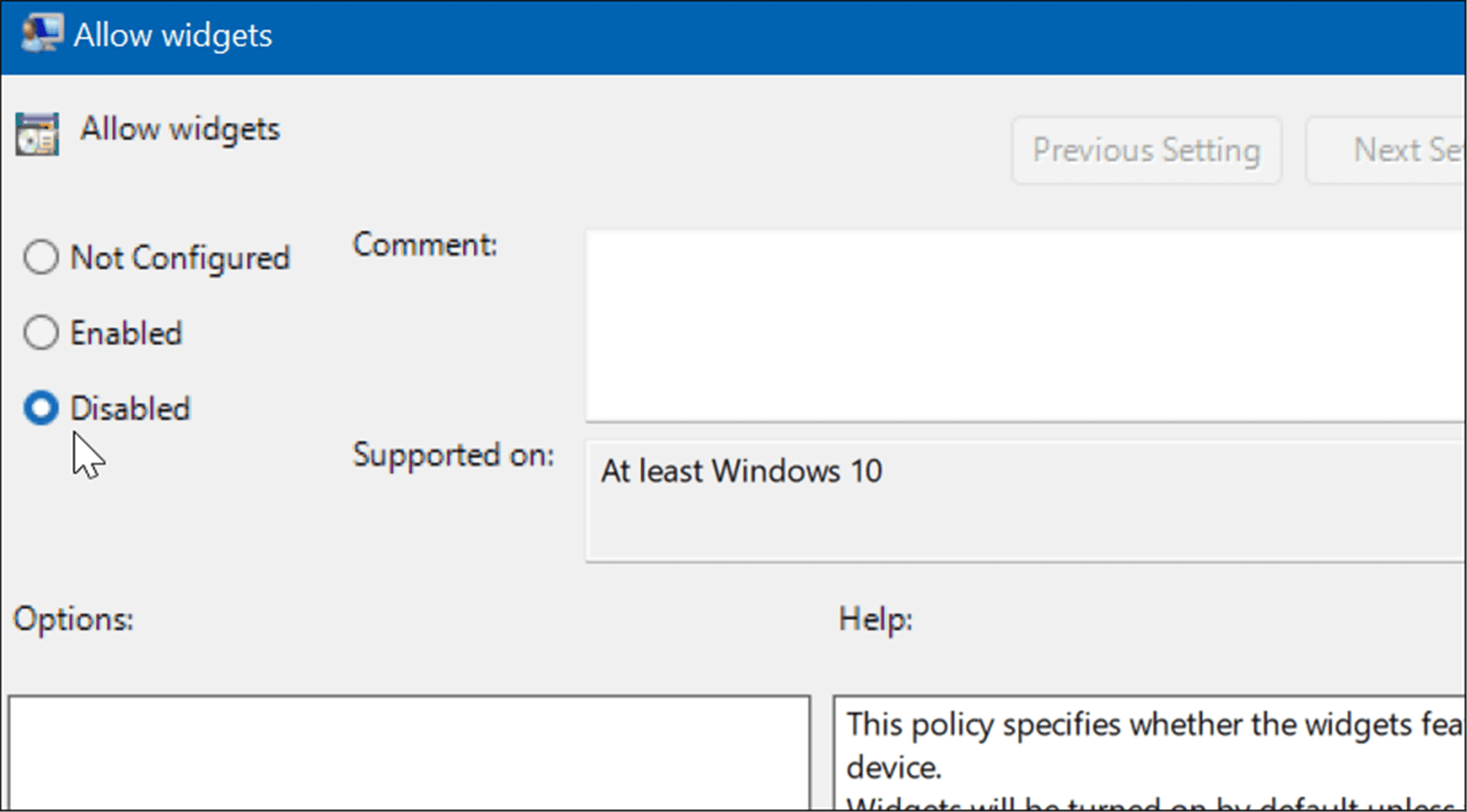 如何在Windows 11中卸载天气小部件？