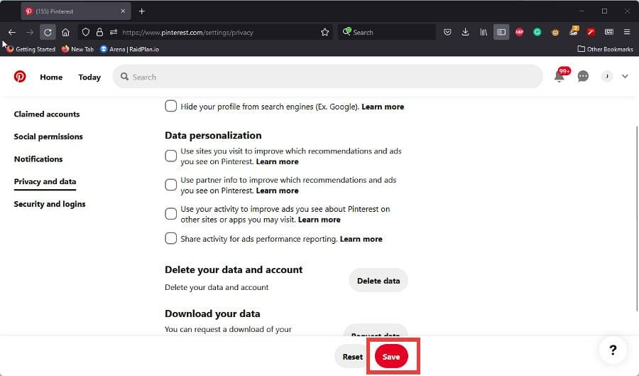 优化Pinterest隐私设置和创建秘密板的方法
