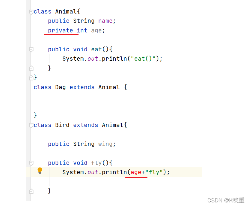 Java继承实例分析