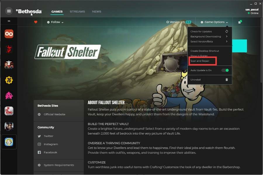 解决 Bethesda.net 启动器不工作的 7 种方法