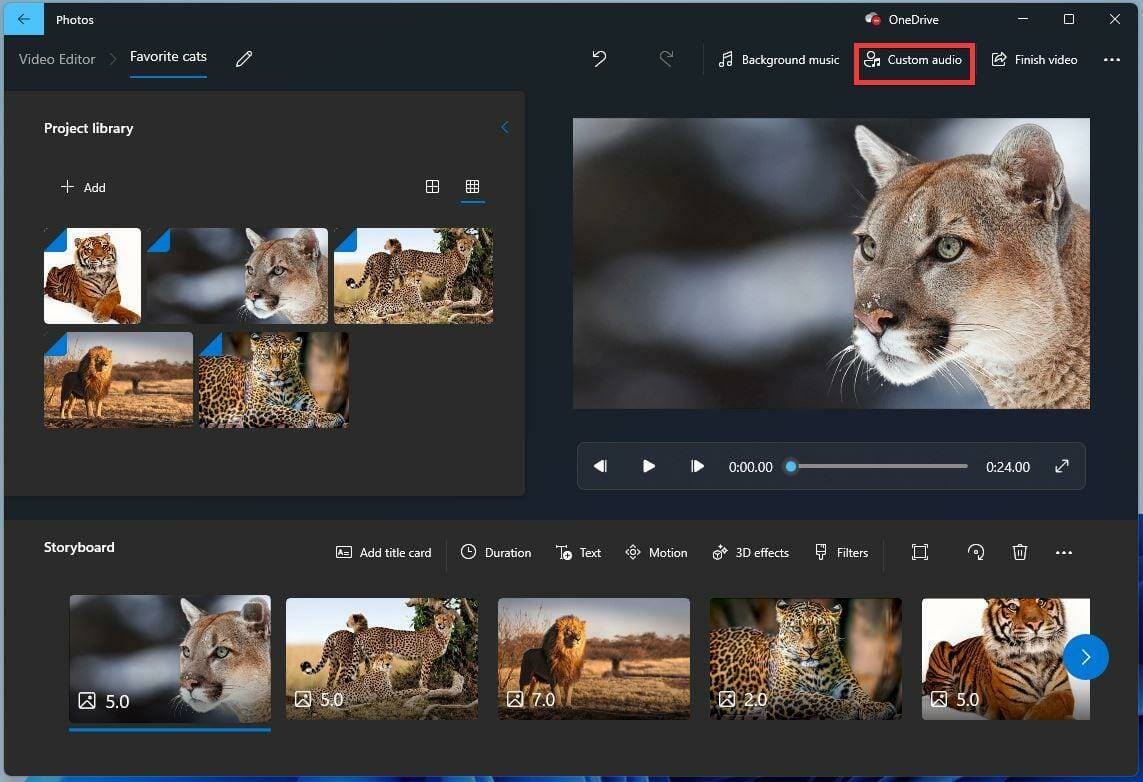 如何用Windows 11制作带音乐的幻灯片？