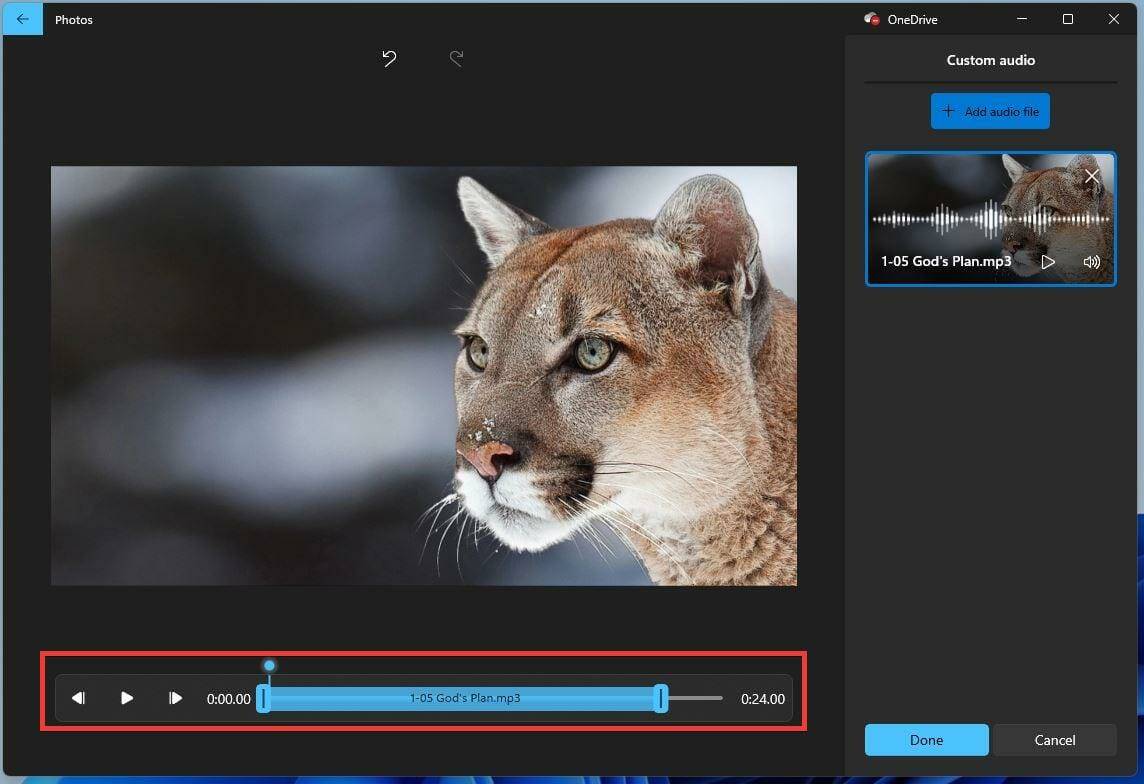 如何用Windows 11制作带音乐的幻灯片？