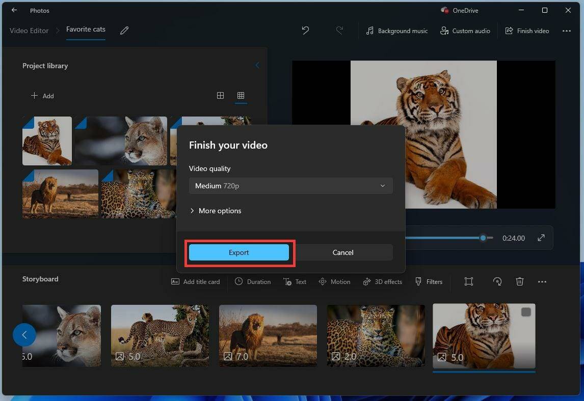 如何用Windows 11制作带音乐的幻灯片？