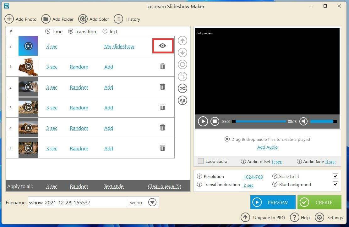 如何用Windows 11制作带音乐的幻灯片？