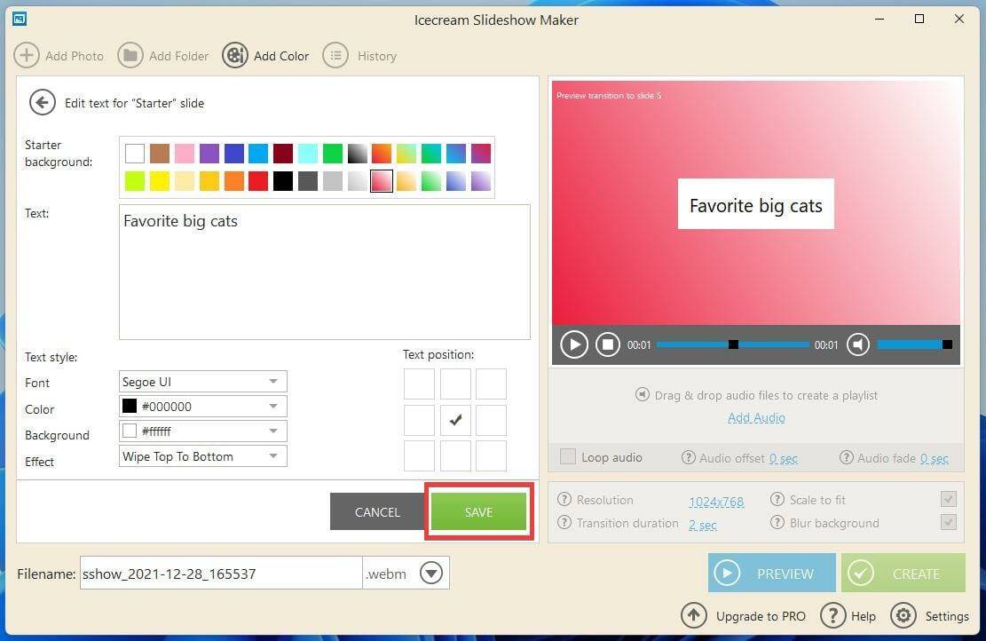 如何用Windows 11制作带音乐的幻灯片？