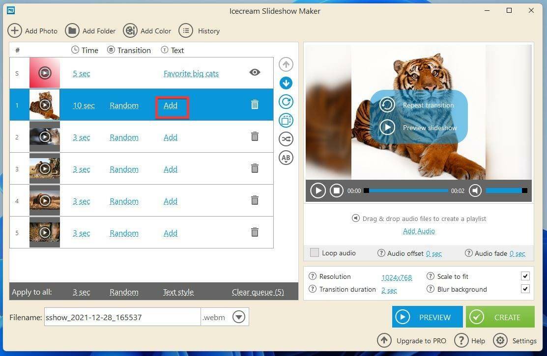 如何用Windows 11制作带音乐的幻灯片？