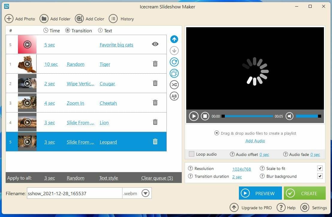 如何用Windows 11制作带音乐的幻灯片？