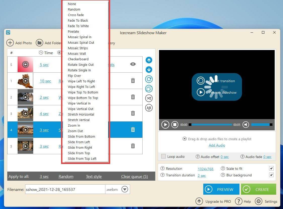 如何用Windows 11制作带音乐的幻灯片？