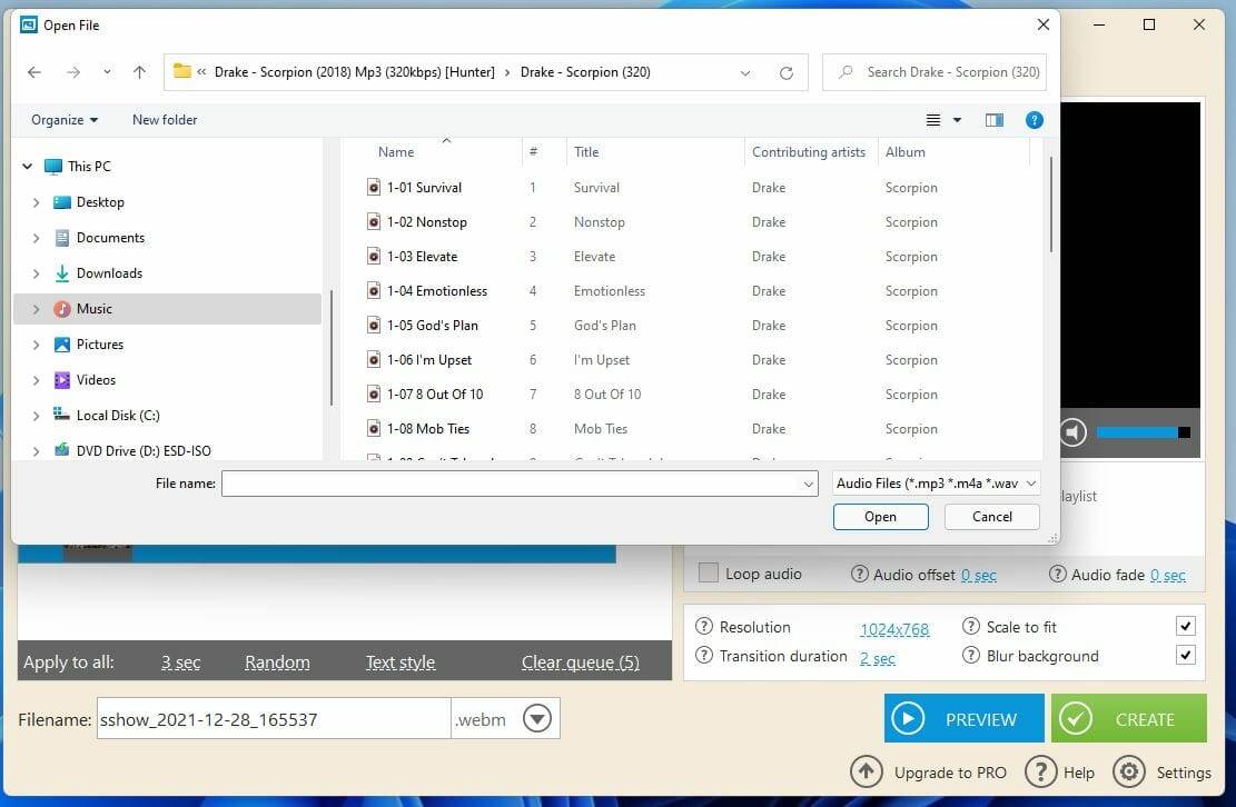 如何用Windows 11制作带音乐的幻灯片？