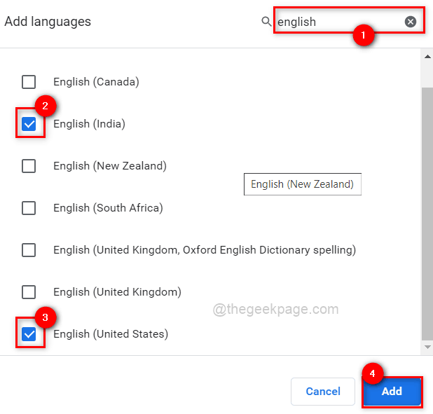 如何在 Windows PC 上更改 Google Chrome 中的显示语言