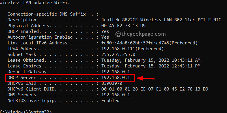 如何在 Windows 11/10上修改DHCP租期？