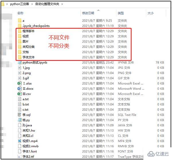 如何利用Python整理一个混乱的文件夹？
