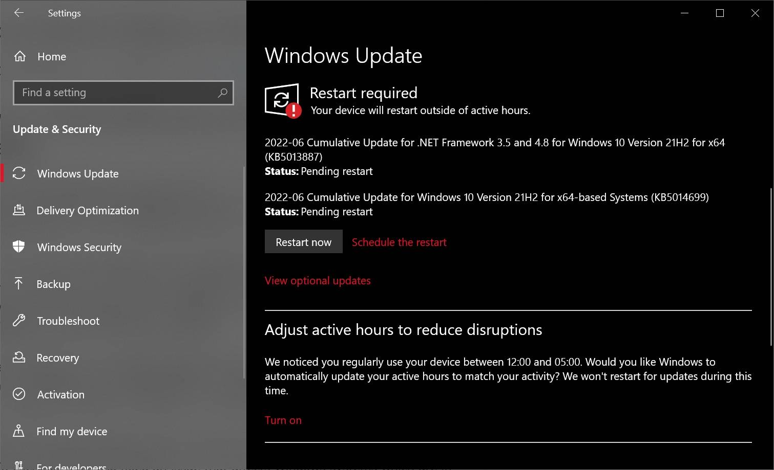 Windows 10 KB5014699更新：新增和修复的内容概览