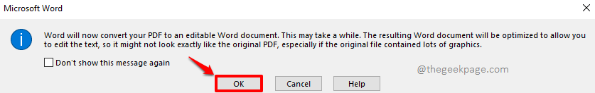 如何使用 Microsoft Word 编辑 PDF 文件