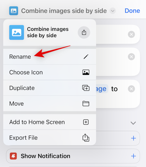 如何在 iPhone 上同时显示两张图片？