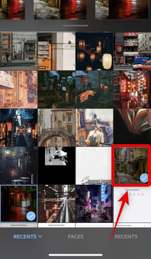 如何在 iPhone 上同时显示两张图片？
