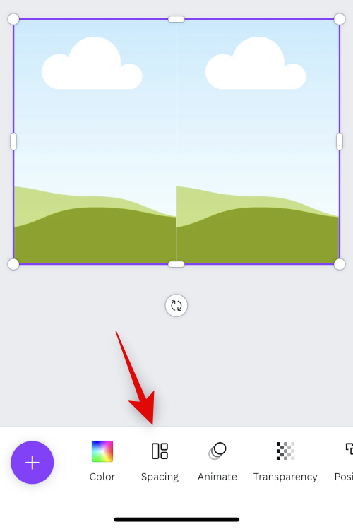 如何在 iPhone 上同时显示两张图片？