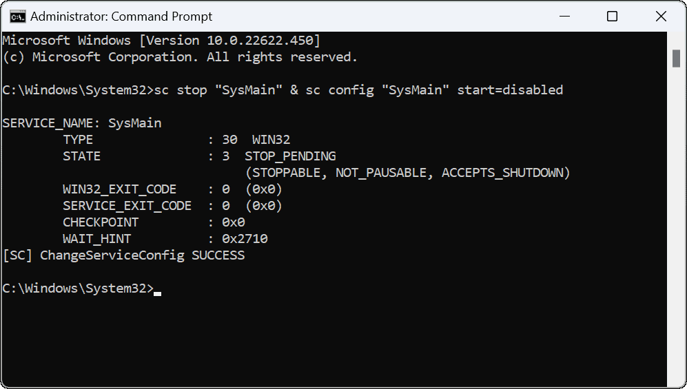 在 Windows 11 上禁用 Superfetch的步骤