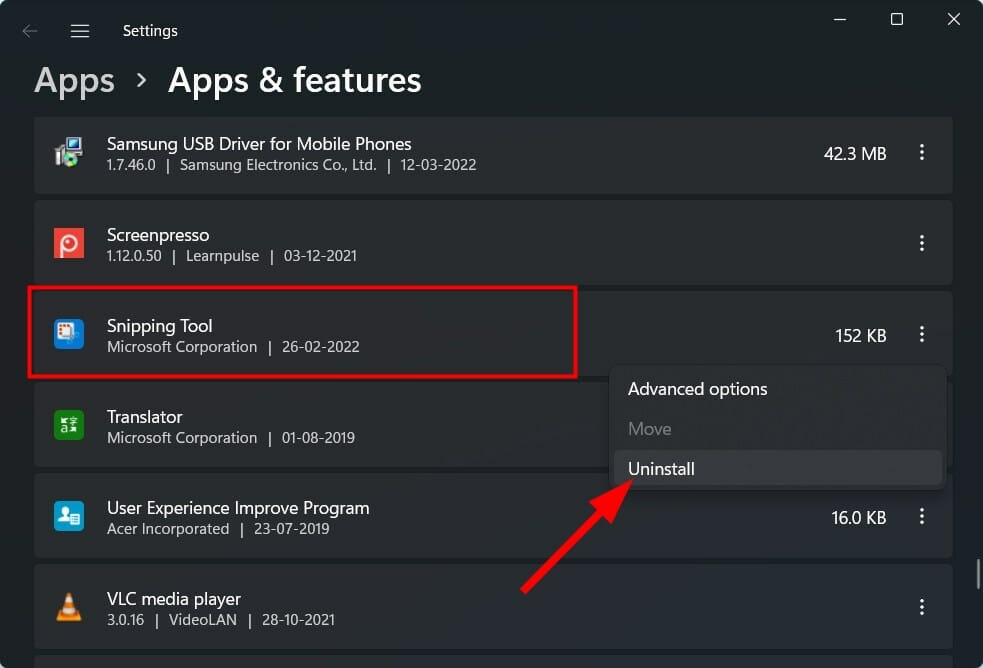 Windows 11 中缺少截图工具？这是做什么