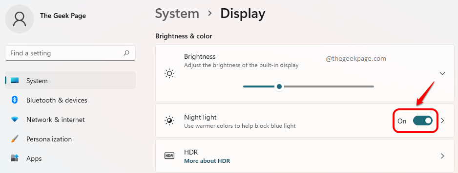 如何设置 Windows 11 的夜灯计划？