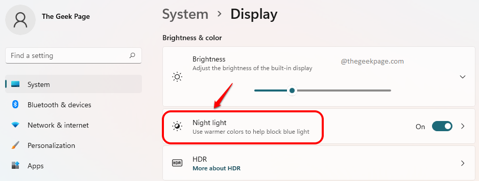 如何设置 Windows 11 的夜灯计划？