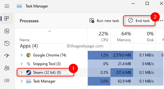 在Windows PC上如何修复Steam错误代码130？