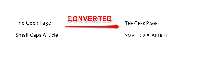 在 MS Word 中如何设置小写字母格式