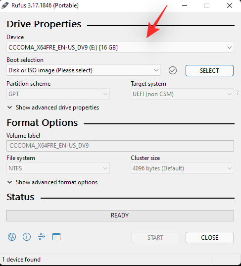 创建 Windows 11 可启动 USB 驱动器时如何在 Rufus 中禁用 TPM 和安全启动