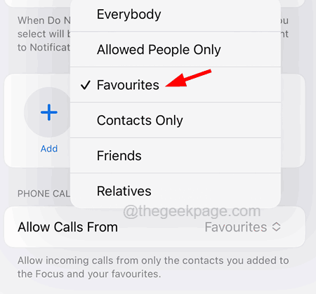 如何允许特定联系人在 iPhone 的请勿打扰模式下呼叫?