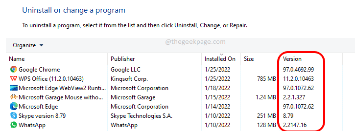 如何查找安装在 Windows 11 上的应用程序的版本号