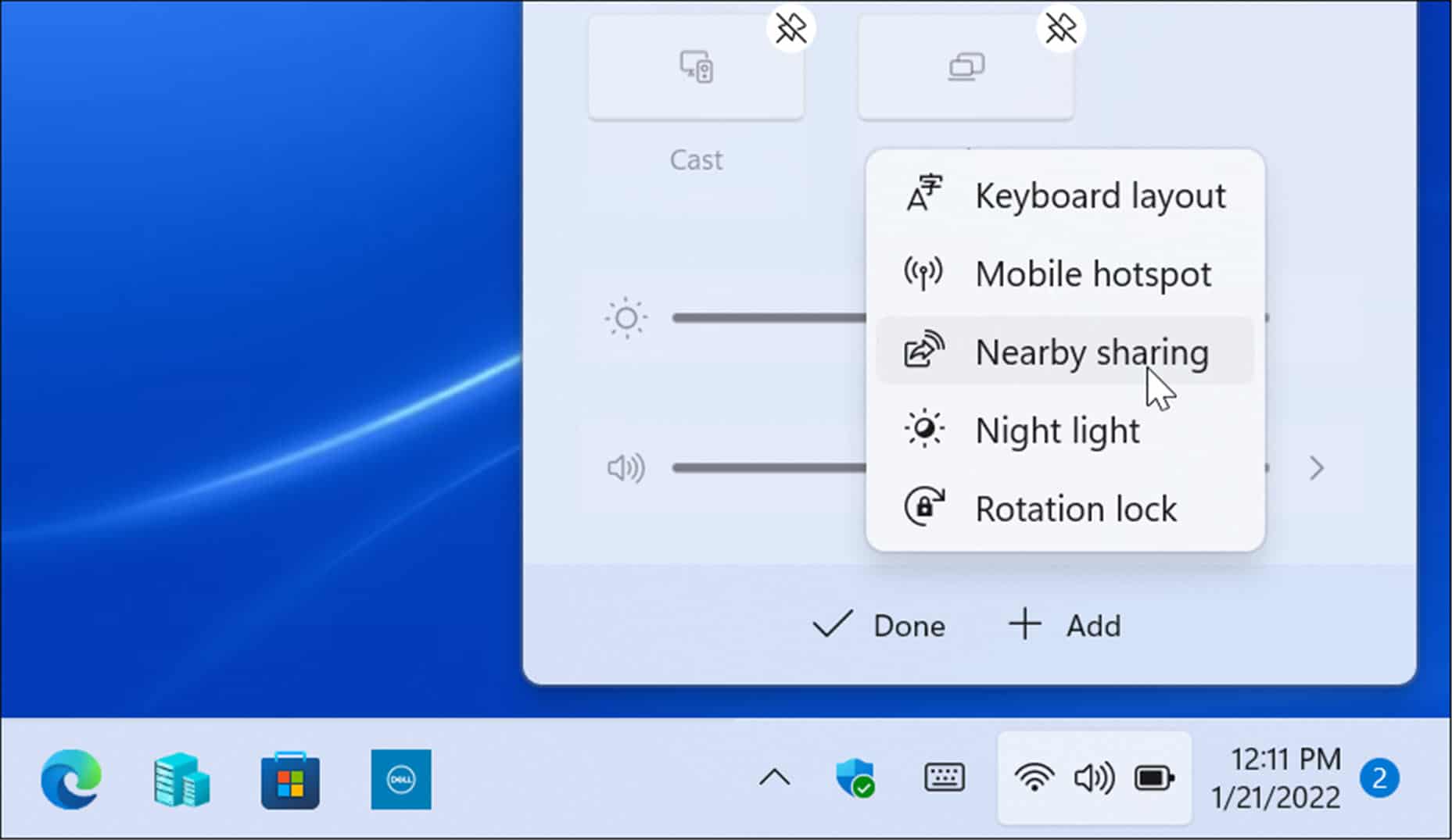 如何在 Windows 11 上使用附近共享