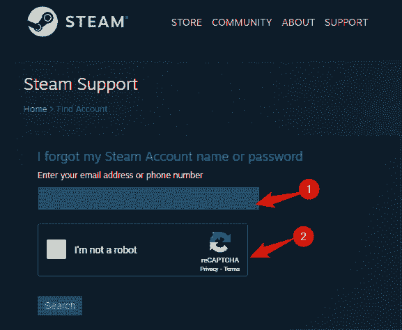 如何在没有用户名或密码的情况下恢复 Steam 帐户