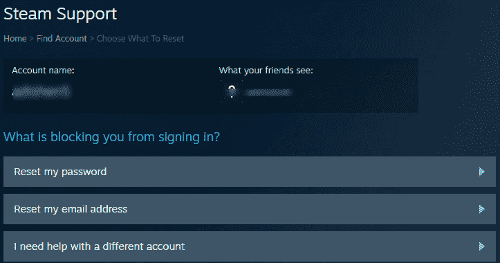 如何在没有用户名或密码的情况下恢复 Steam 帐户