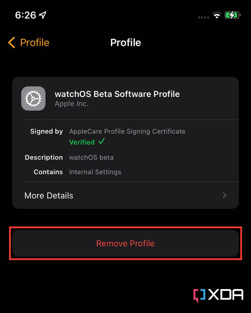 如何从watchOS beta安全地回到稳定版?