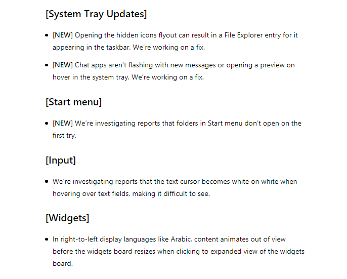 微软发布Windows 11 Preview Build 25231，宣布“即时热点”功能测试