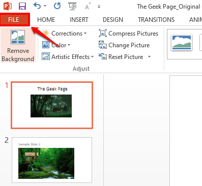 如何快速减小 PowerPoint 文档的大小