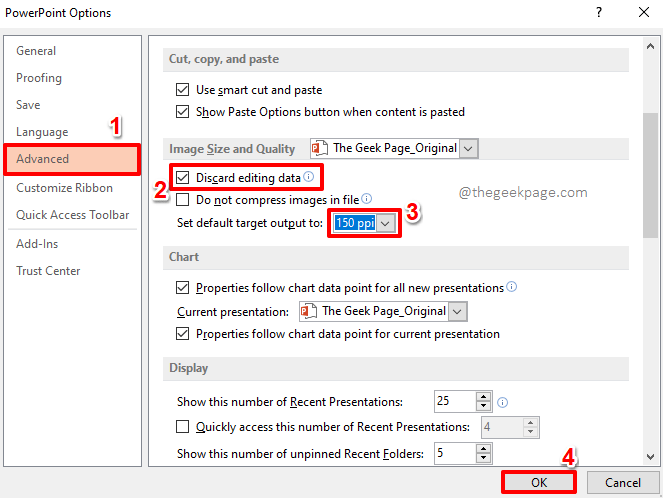 如何快速减小 PowerPoint 文档的大小