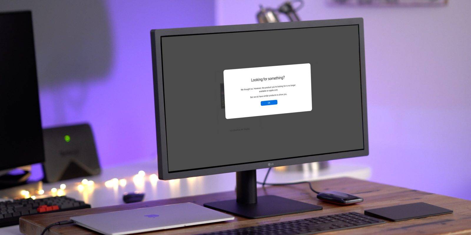 推出 Studio Display 后,Apple 停止销售 5K LG UltraFine 显示器