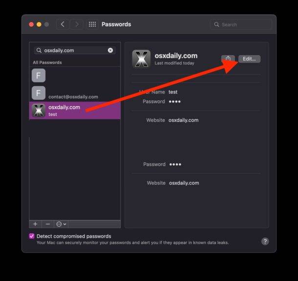 如何在 Mac 上将笔记保存到 iCloud Keychain？