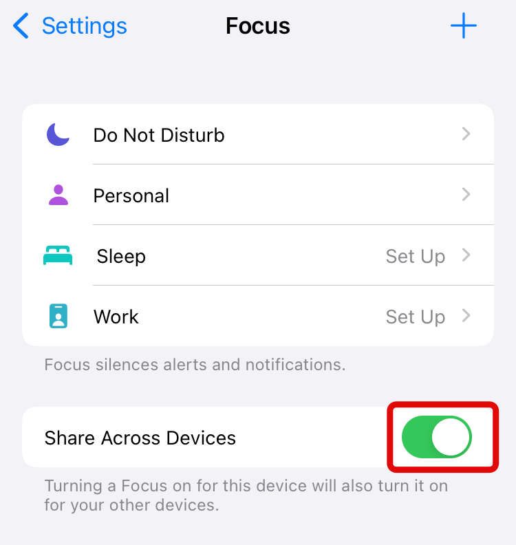 如何使用 iPhone 分享焦点状态给所有人