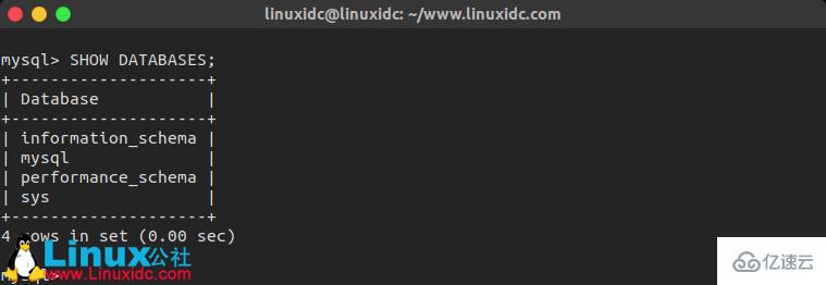 怎么显示所有的MySQL数据库