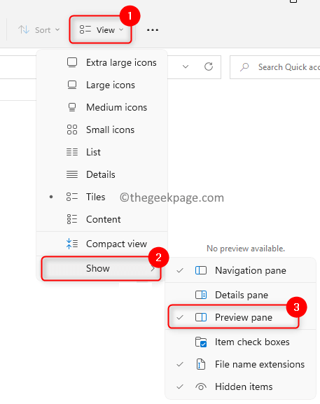 如何修复预览窗格在 Windows 11 中不起作用