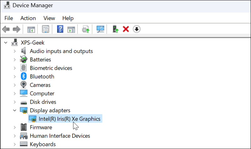 如何在 Windows 11 上查看您的显卡信息