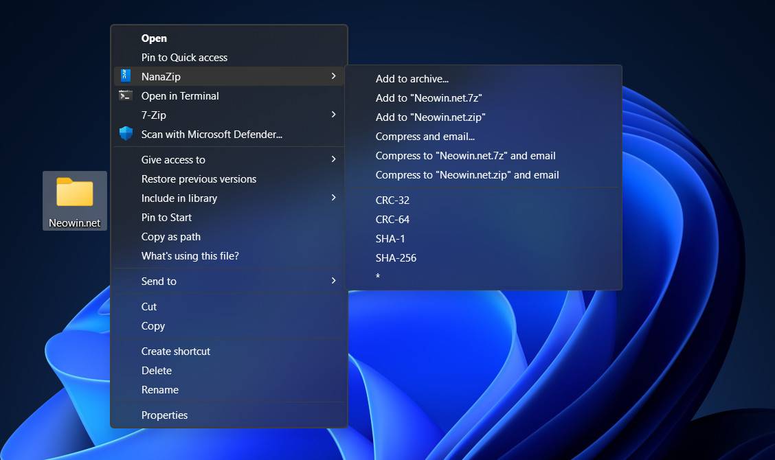 添加亚克力效果为旧版 Windows 10 和 11 上下文菜单创建一个小程序