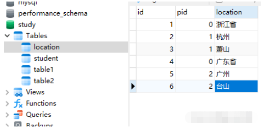 如何在MySQL和PHP中实现自连接？