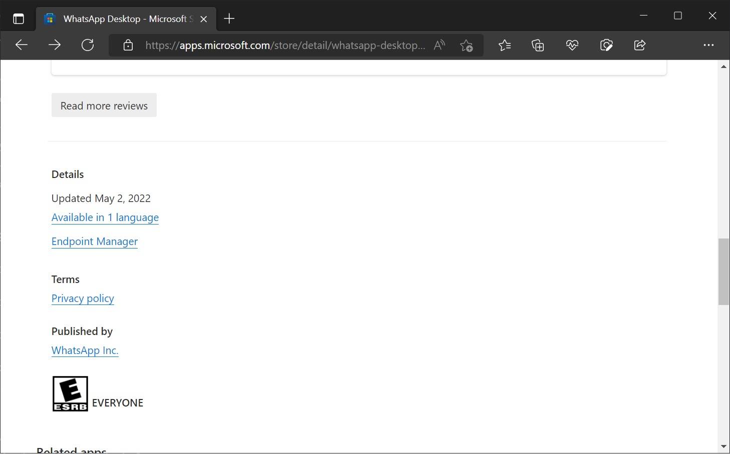 微软停止在Windows 11商店中隐藏应用程序的最后更新日期。