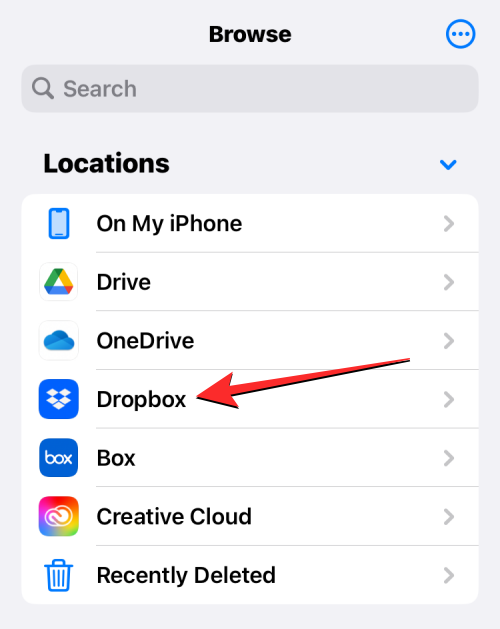 在iPhone文件应用程序中添加Google Drive、OneDrive和DropBox的方法