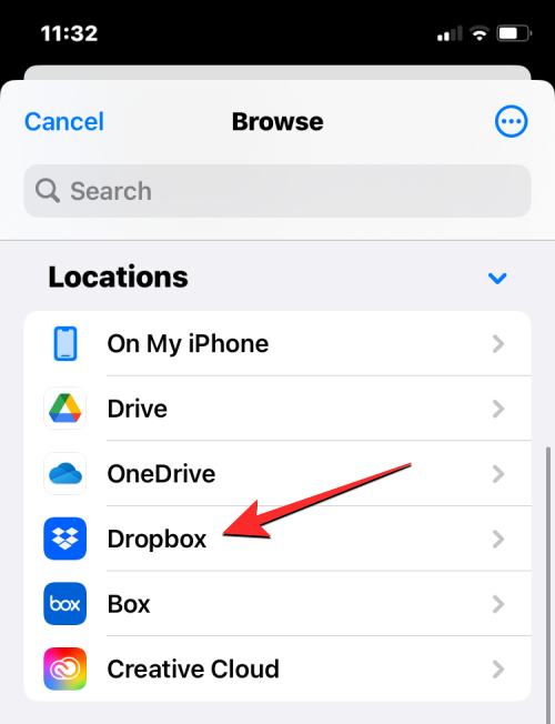 在iPhone文件应用程序中添加Google Drive、OneDrive和DropBox的方法