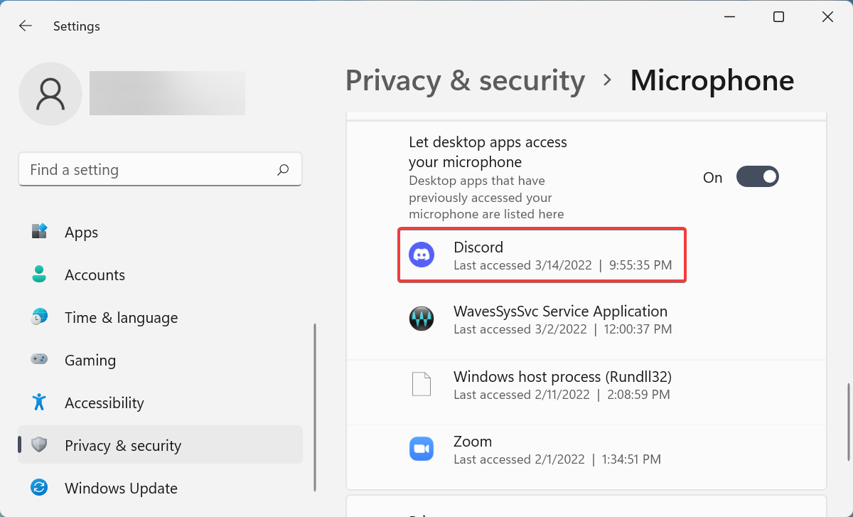 如何修复Windows 11中Discord麦克风不工作的问题？