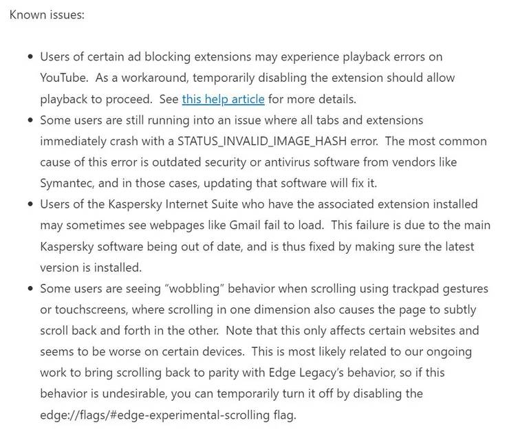 Microsoft Edge Dev 更新：新增多项功能和改进